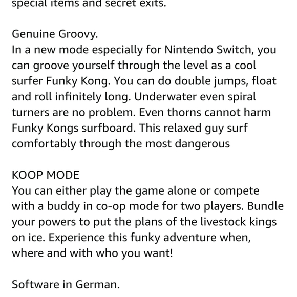 DONKEY KONG NINTENDO SWITCH GAME - Picture 10 of 15